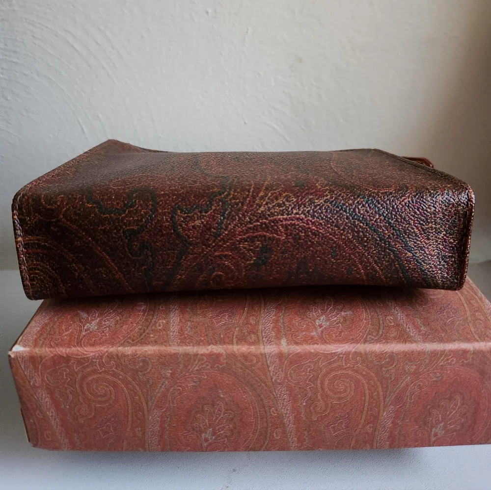 Etro Milano Paisley Zip Clutch